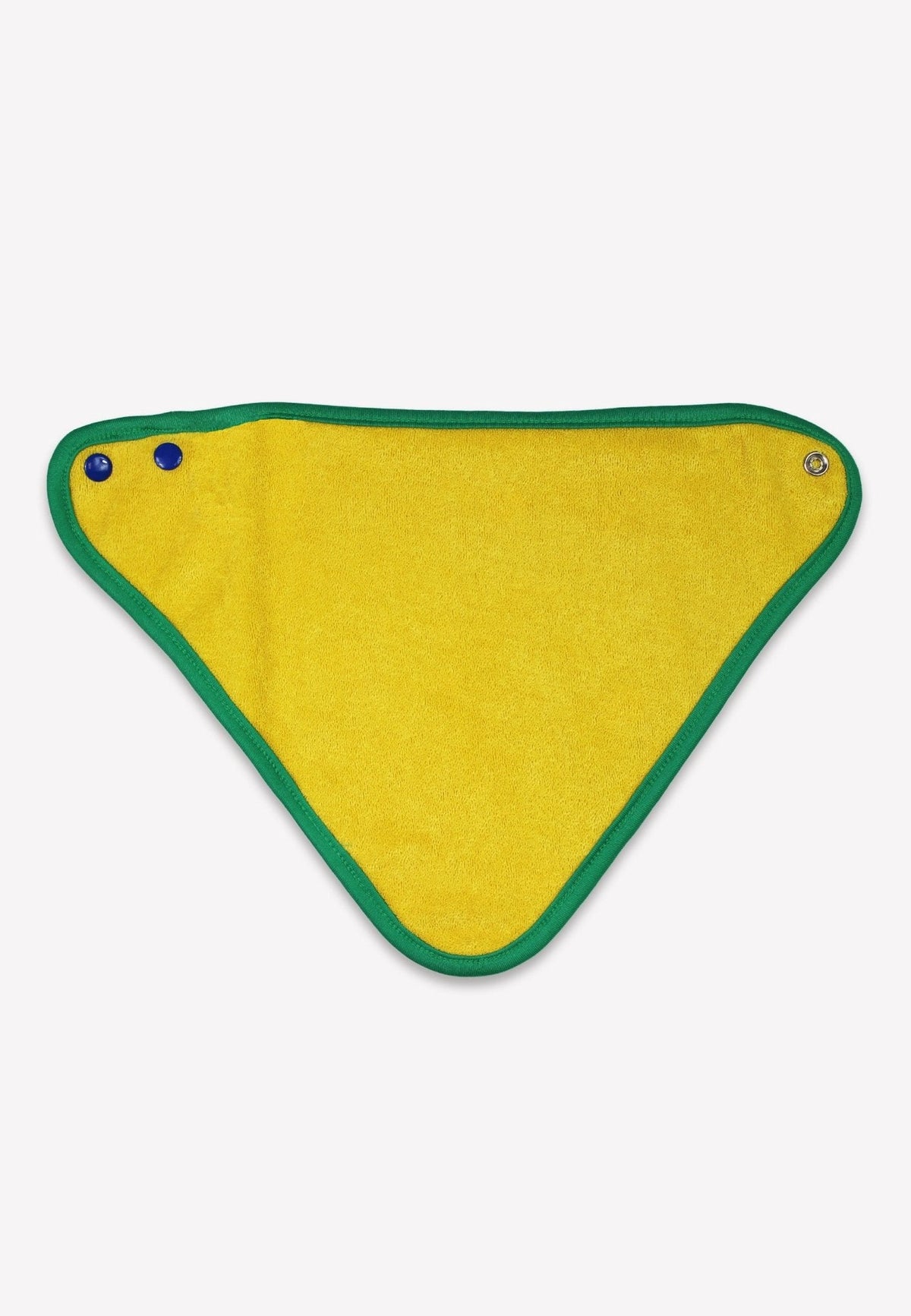 Toby Tiger Organic Hillside Tractor Print Dribble Bib