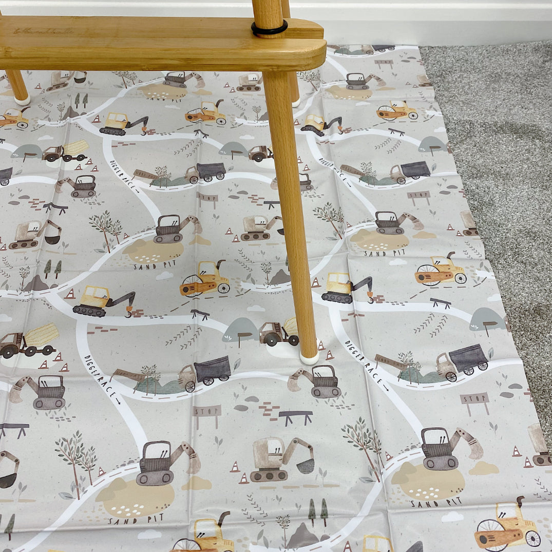 Splash mat - Digger Land Print