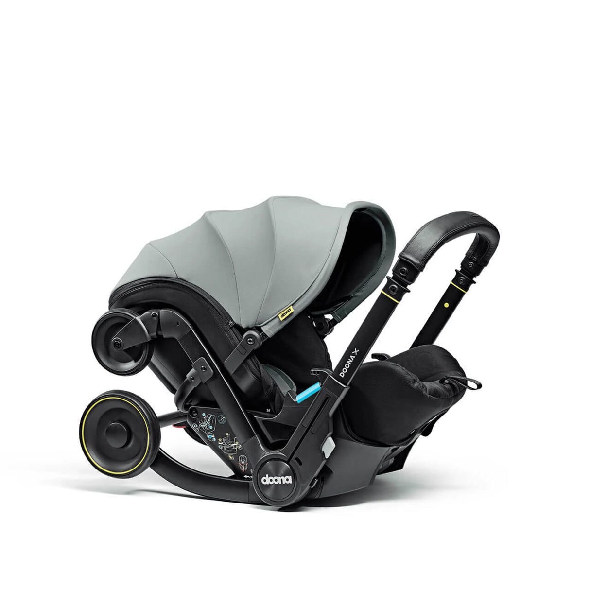 Doona X Infant Car Seat Stroller + IsoFix Base - Dusty Sage