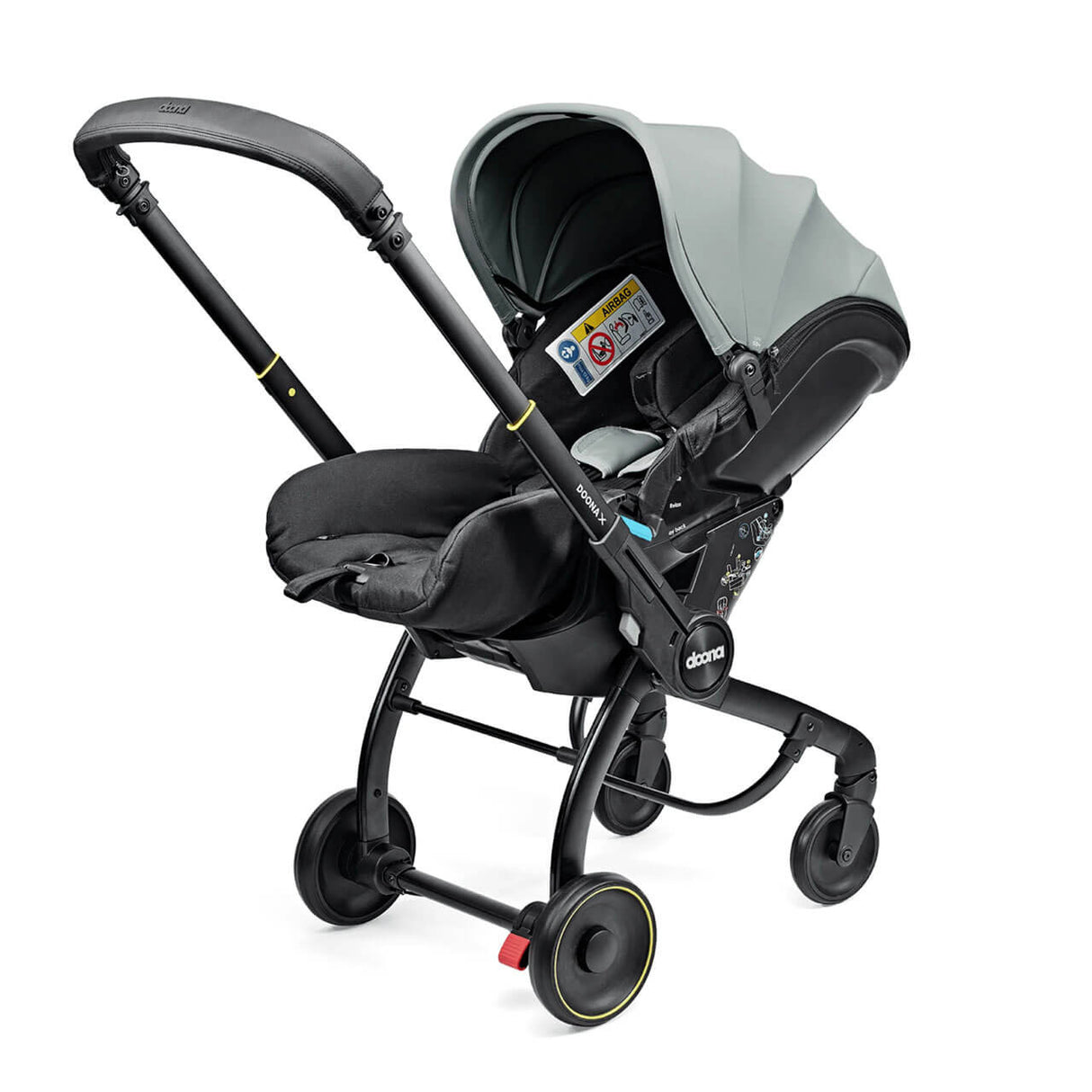 Doona X Infant Car Seat Stroller + IsoFix Base - Dusty Sage