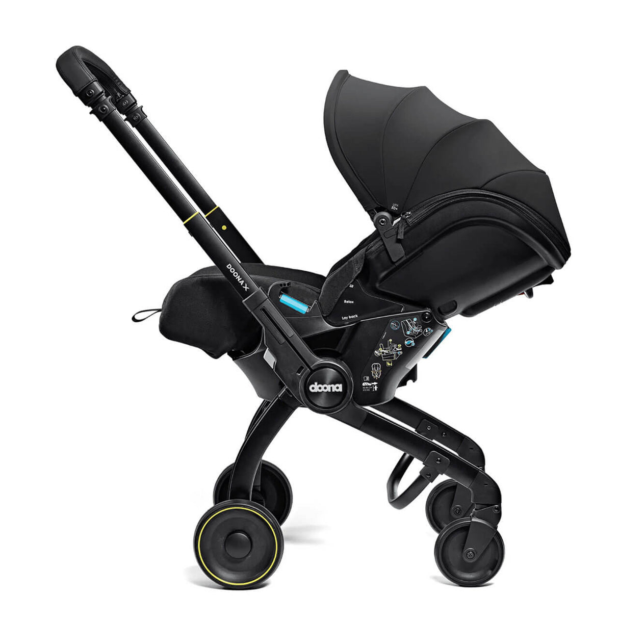 Doona X Infant Car Seat Stroller - Nitro Black