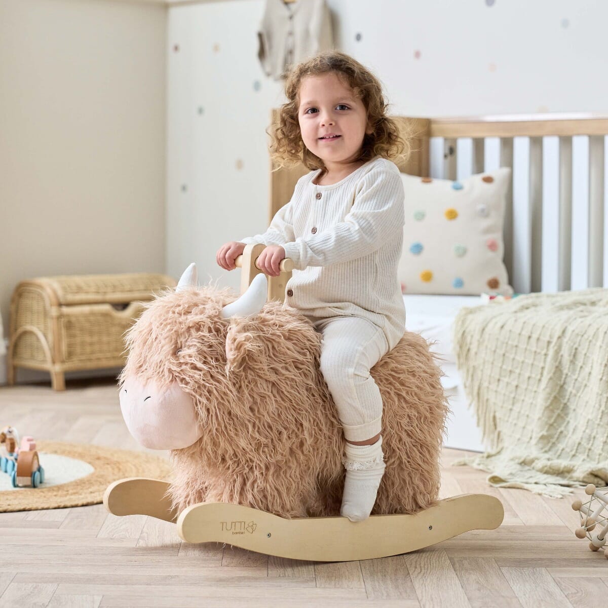 Tutti Bambini Douglas the Highland Cow Rocking Toy
