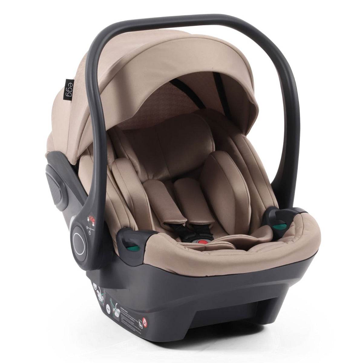 Egg 3 Shell i-Size Special Edition Car Seat - Houndstooth Almond