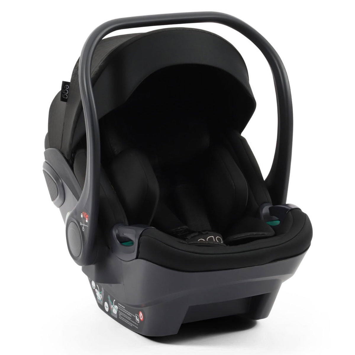 Egg 3 Shell i-Size Special Edition Car Seat - Houndstooth Black