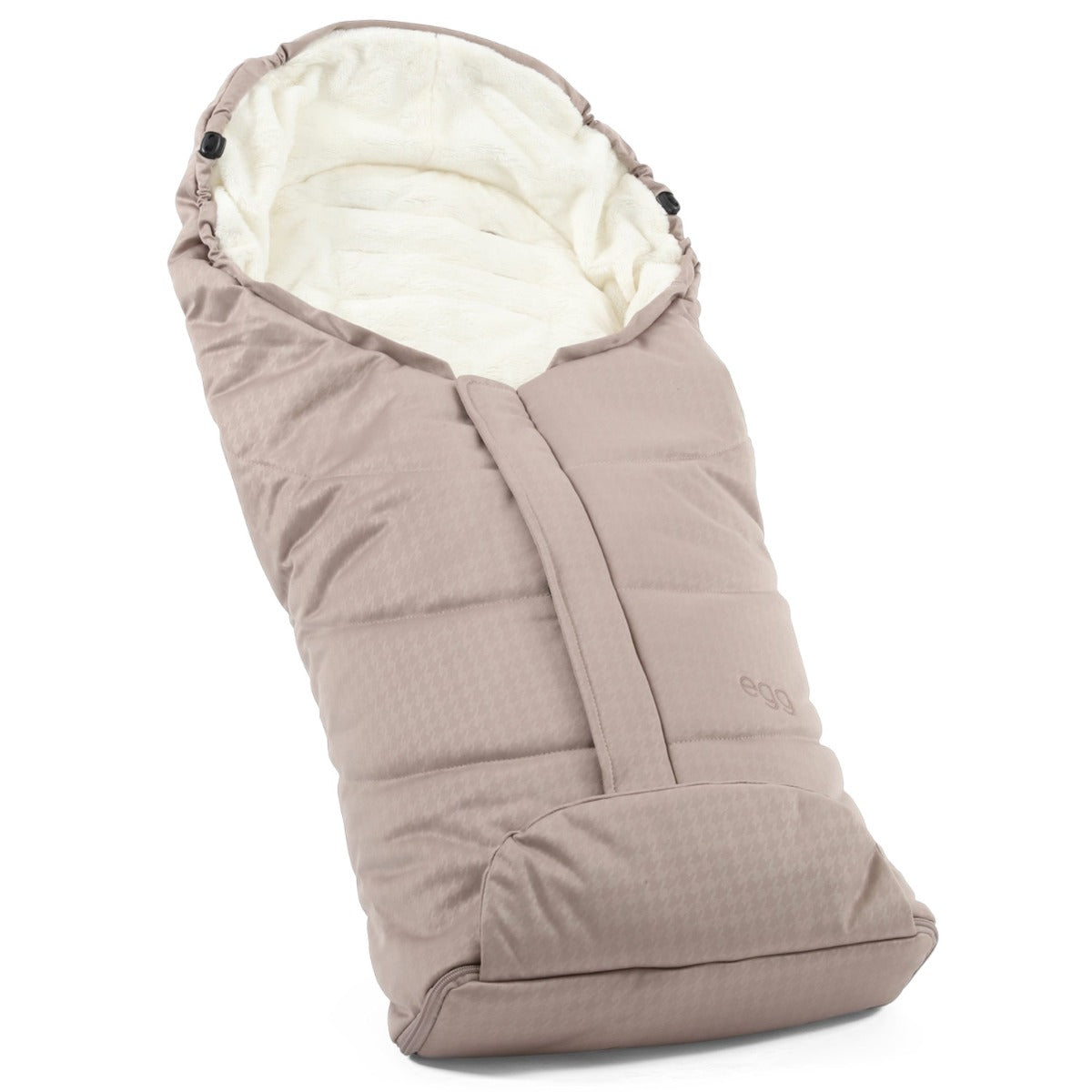 Egg 3 Footmuff Special Edition - Houndstooth Almond