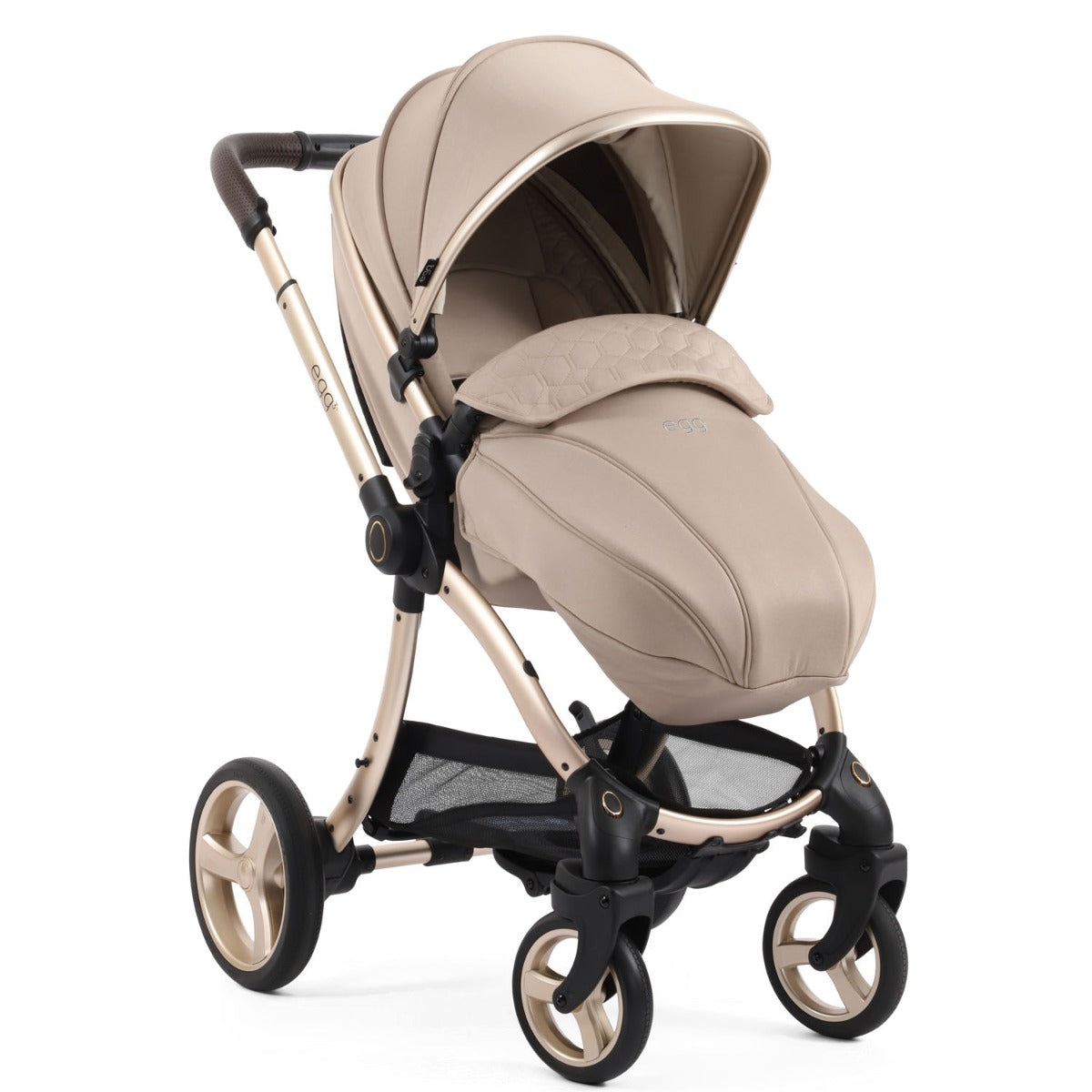 Egg 3 Luxury Maxi-Cosi Pebble 360 i-Size Travel System Bundle - Feather