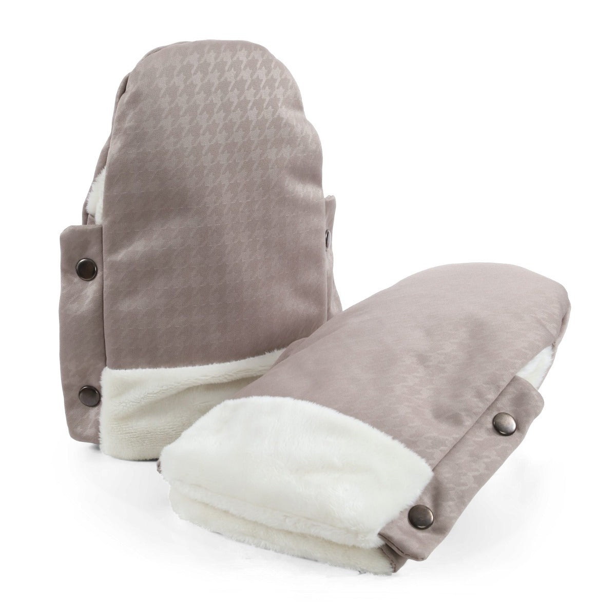 Egg 3 Handmuffs Special Edition - Houndstooth Almond