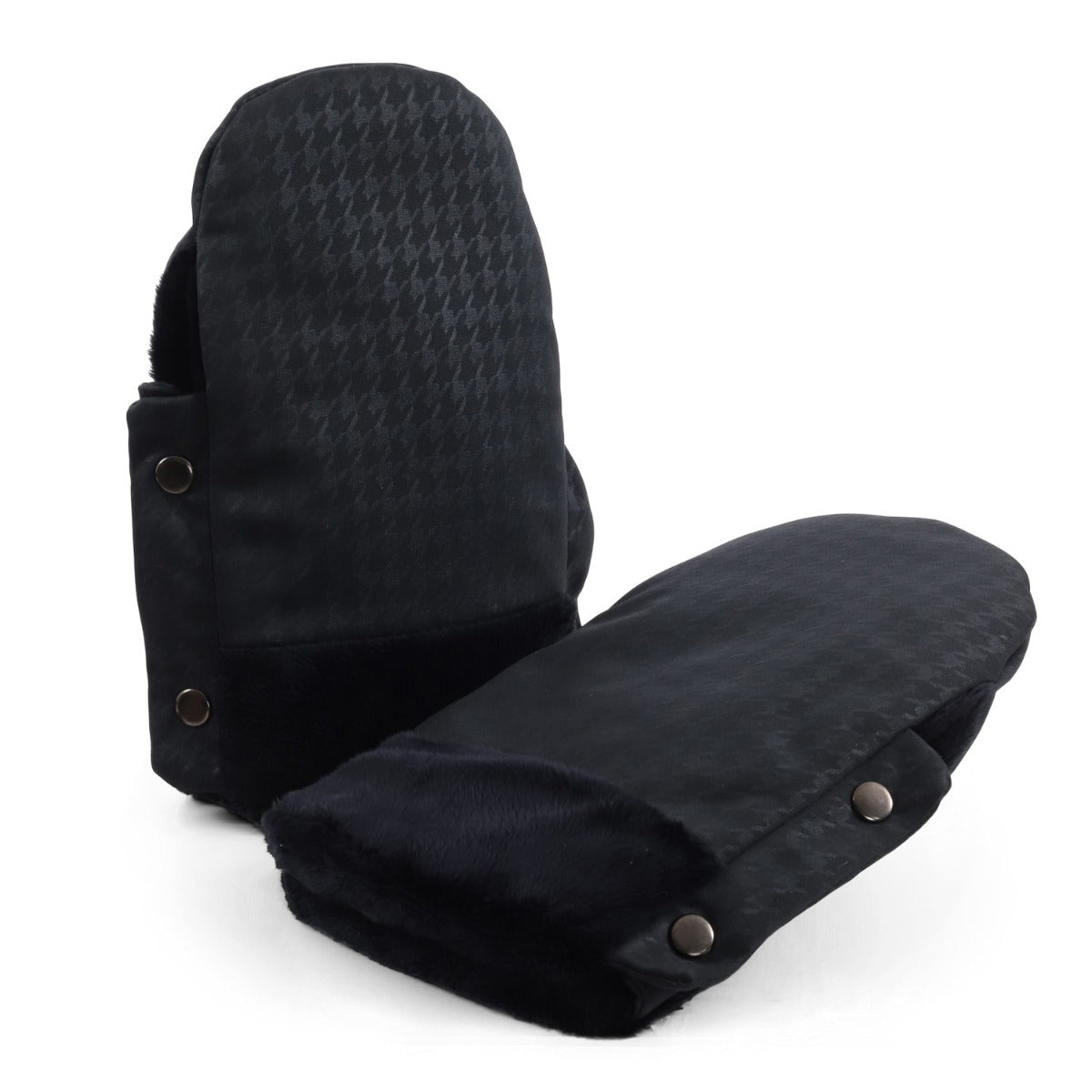 Egg 3 Handmuffs Special Edition - Houndstooth Black