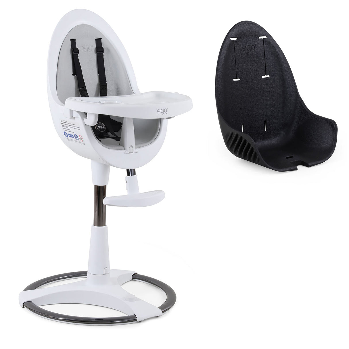 Egg Home Highchair - White