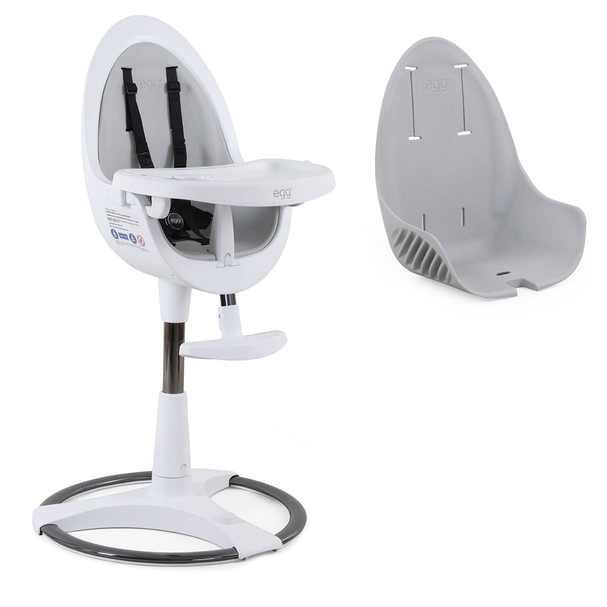 Egg Home Highchair - White