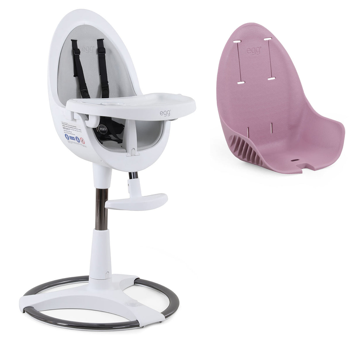 Egg Home Highchair - White
