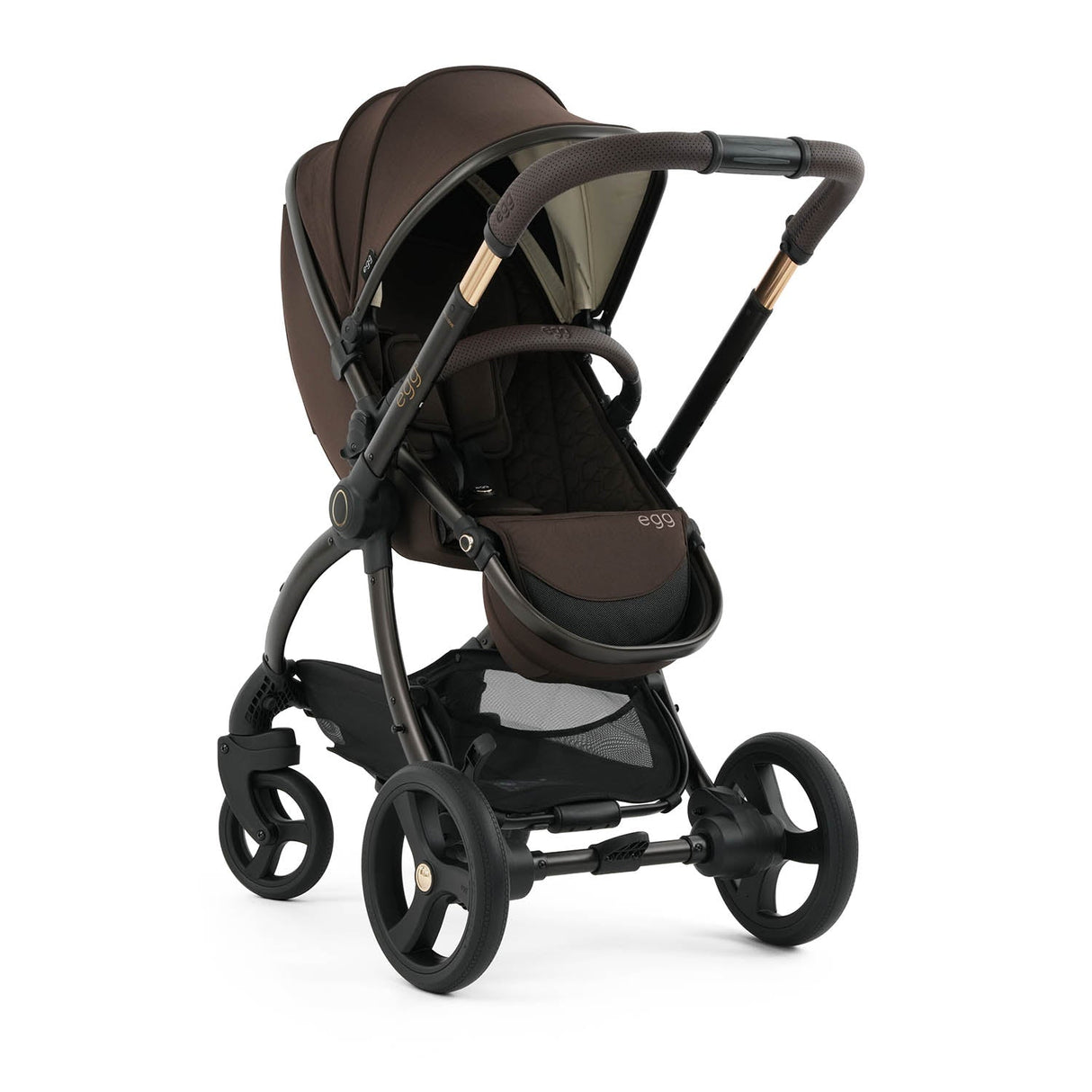 Egg 3 Luxury Maxi-Cosi Pebble 360 Pro2 i-Size Special Edition Travel System Bundle - Turkish Coffee