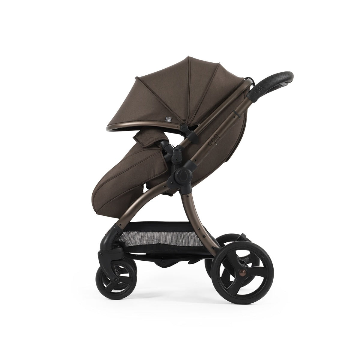 Egg 3 Luxury Shell i-Size Travel System Bundle - Chocolate Velvet