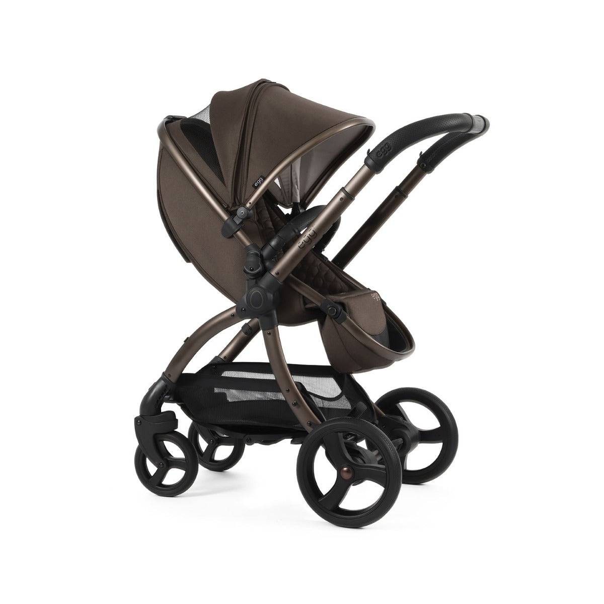 Egg 3 Luxury Maxi-Cosi Cabriofix i-Size Travel System Bundle - Chocolate Velvet