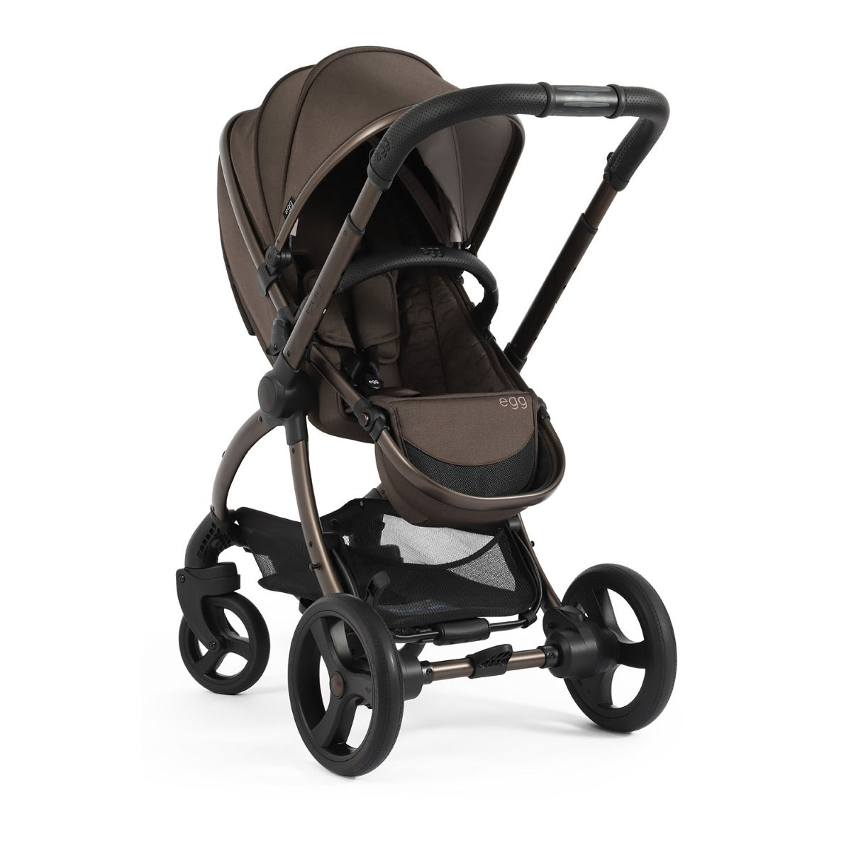 Egg 3 Luxury Shell i-Size Travel System Bundle - Chocolate Velvet