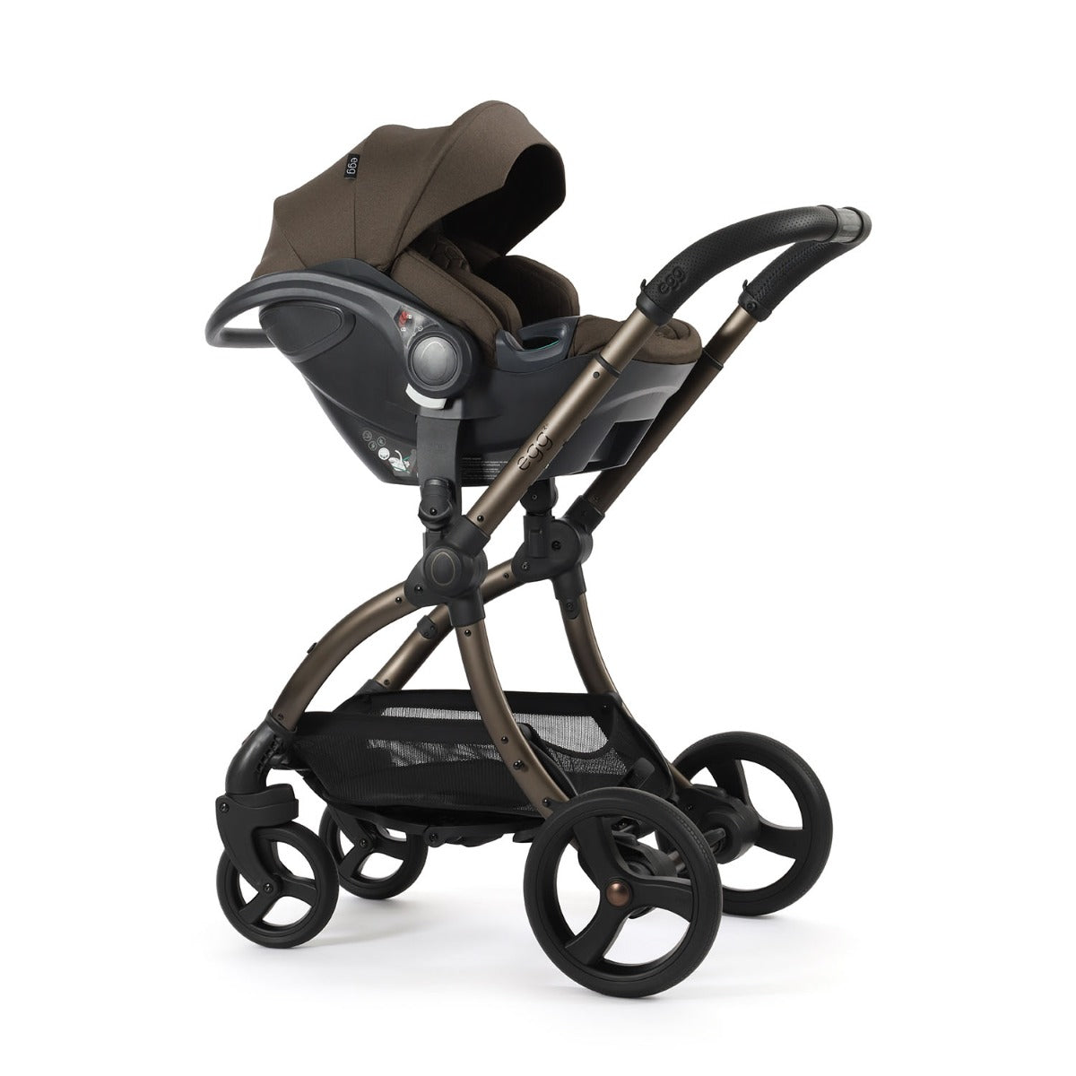 Egg 3 Luxury Shell i-Size Travel System Bundle - Chocolate Velvet