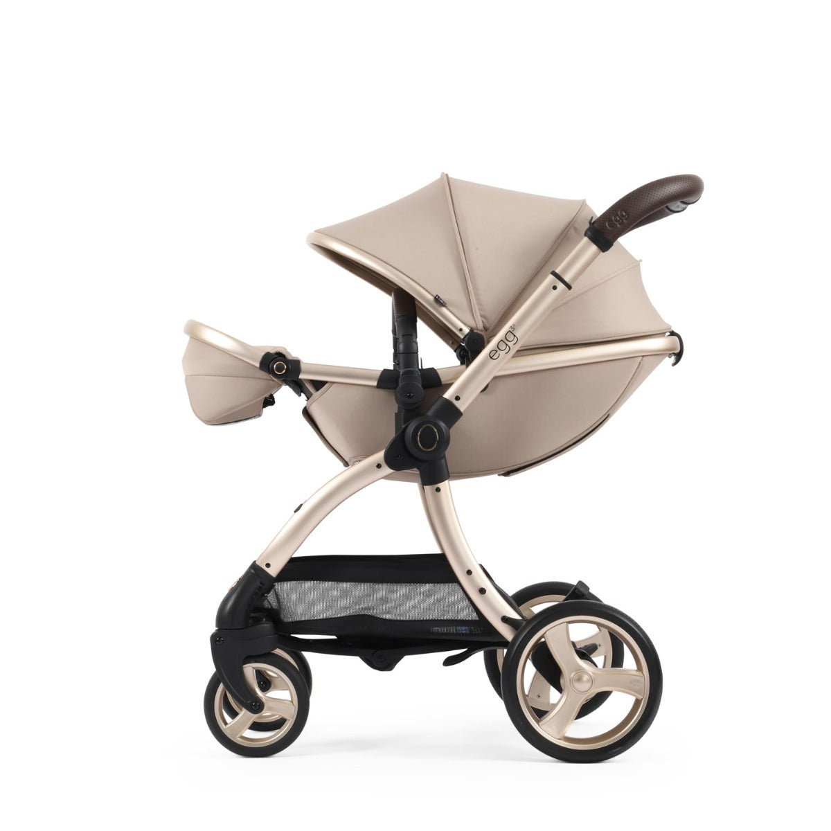 Egg 3 Luxury Shell i-Size Travel System Bundle - Feather