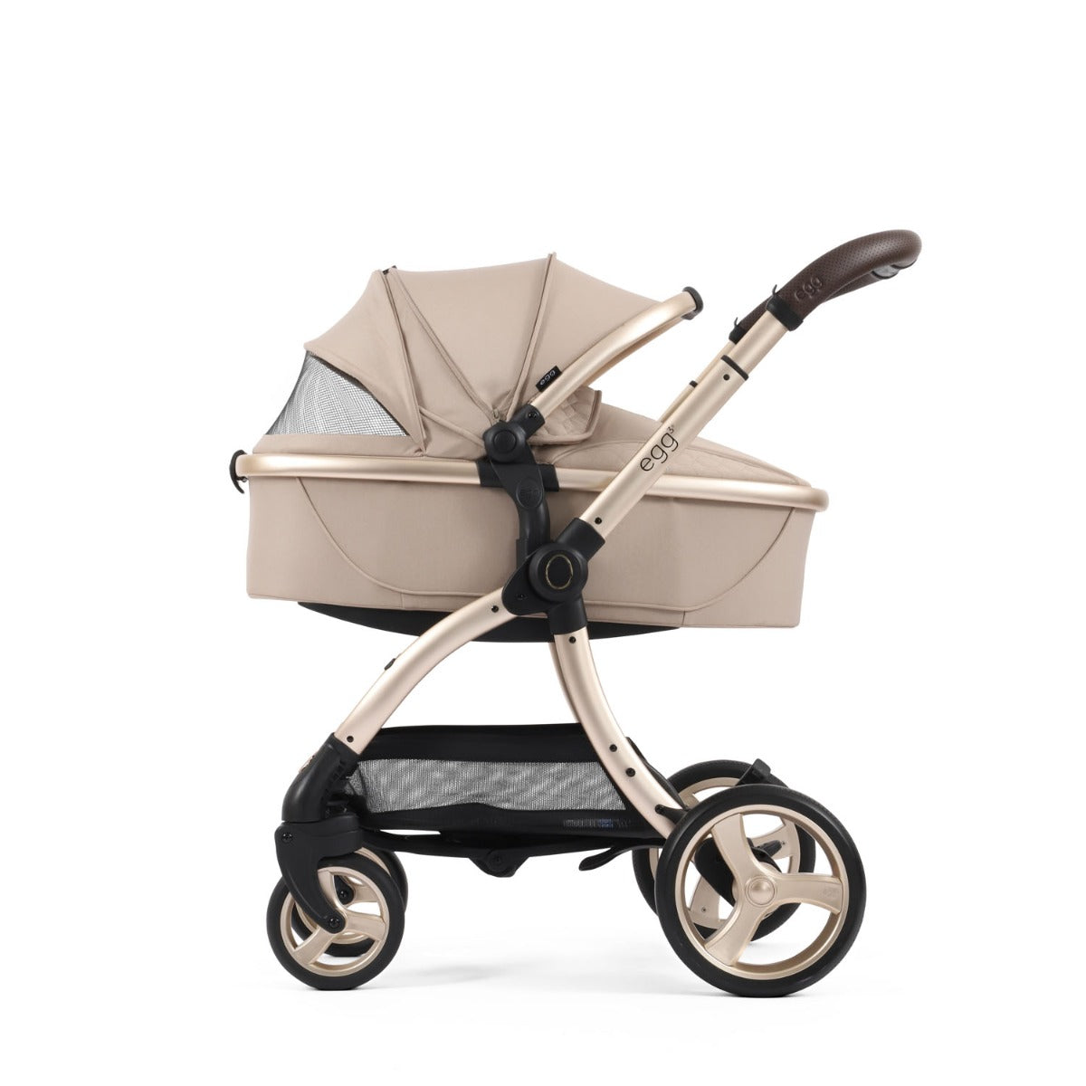 Egg 3 Stroller and Carrycot - Feather
