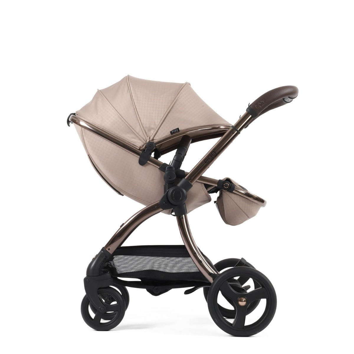 Egg 3 Luxury Maxi-Cosi Cabriofix i-Size Special Edition Travel System Bundle - Houndstooth Almond