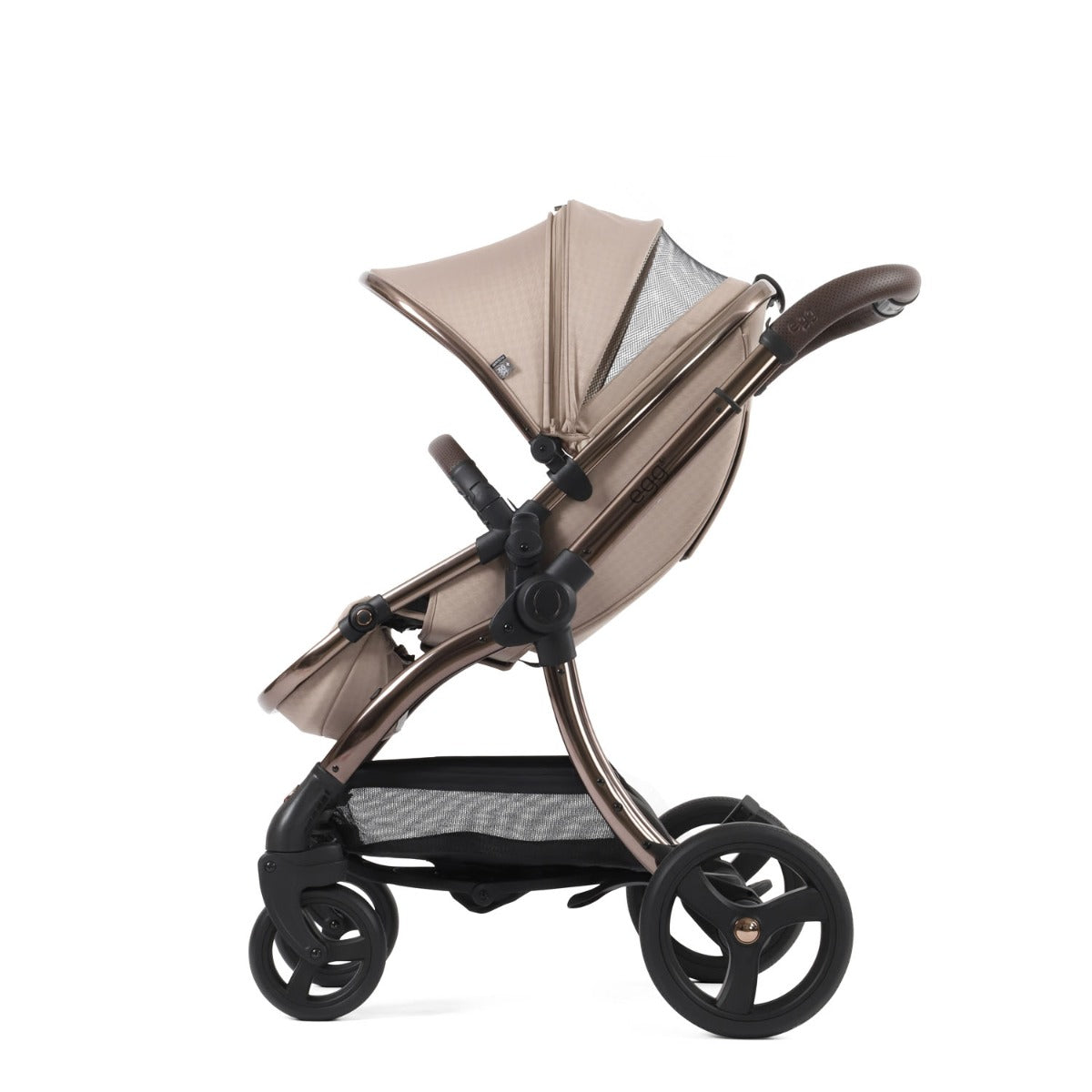 Egg 3 Luxury Maxi-Cosi Cabriofix i-Size Special Edition Travel System Bundle - Houndstooth Almond