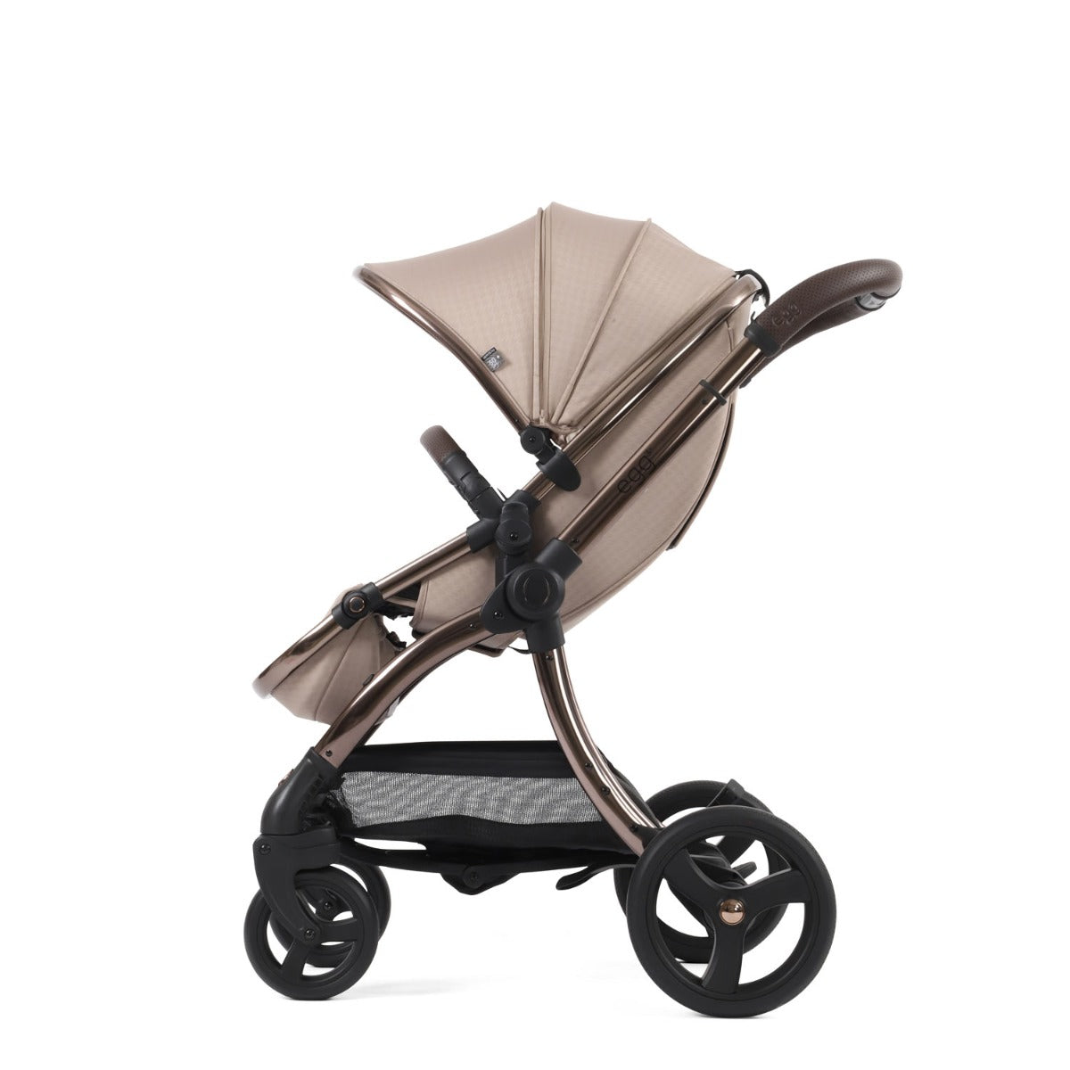 Egg 3 Luxury Maxi-Cosi Pebble 360 i-Size Special Edition Travel System Bundle - Houndstooth Almond