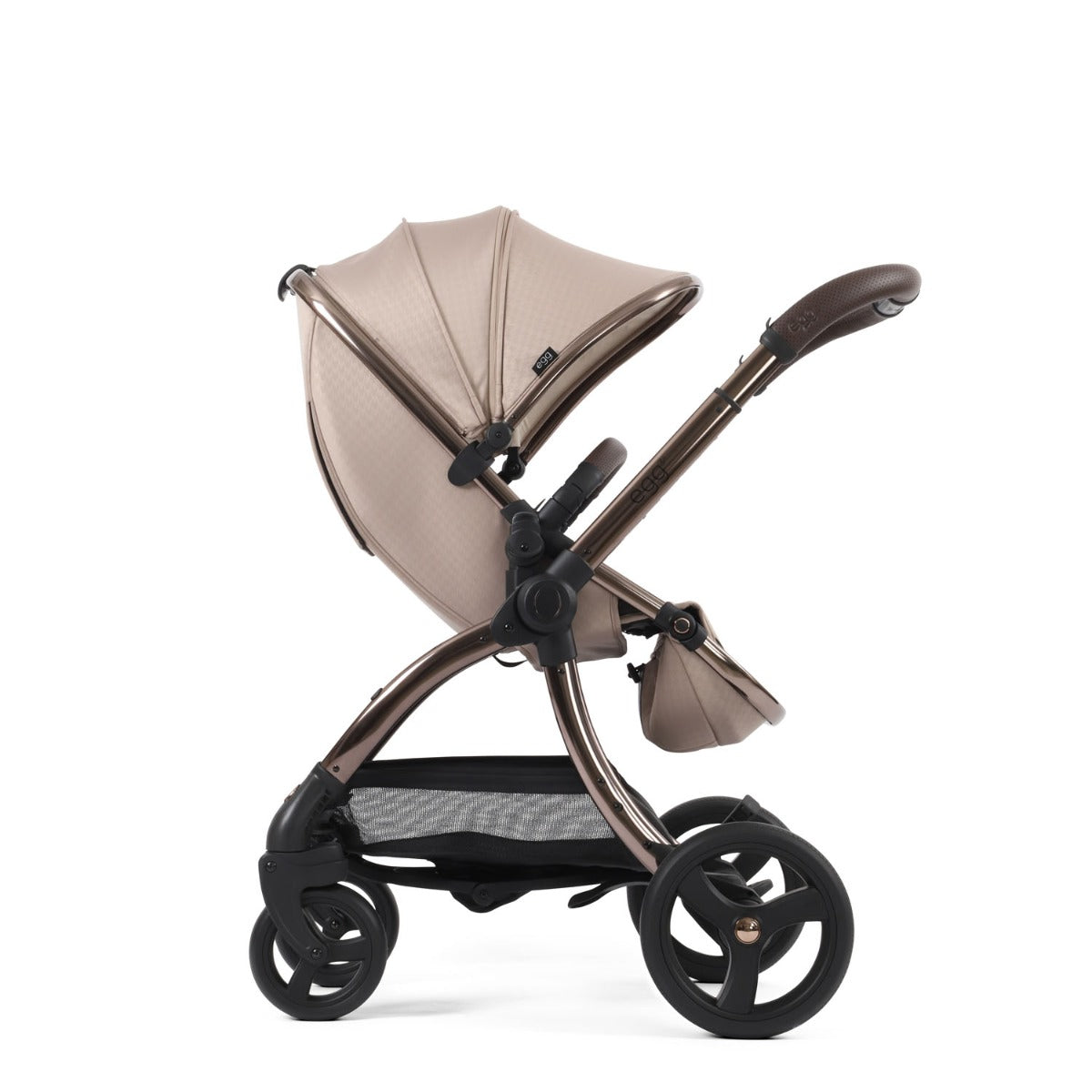 Egg 3 Luxury Maxi-Cosi Cabriofix i-Size Special Edition Travel System Bundle - Houndstooth Almond