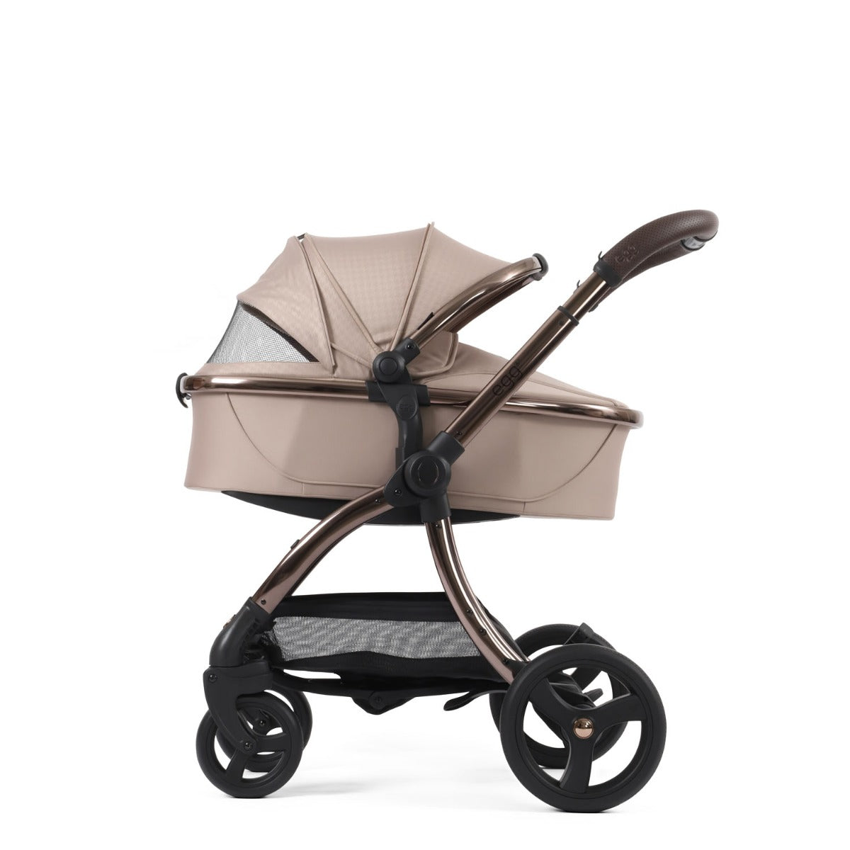 Egg 3 Luxury Maxi-Cosi Pebble 360 i-Size Special Edition Travel System Bundle - Houndstooth Almond