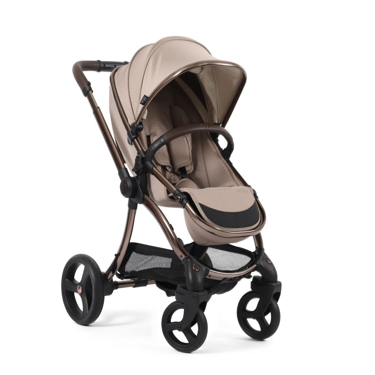 Egg 3 Luxury Maxi-Cosi Cabriofix i-Size Special Edition Travel System Bundle - Houndstooth Almond