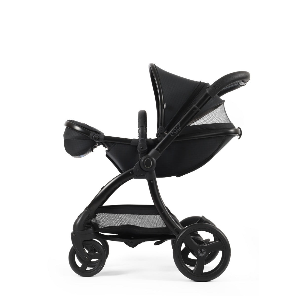 Egg 3 Luxury Maxi-Cosi Pebble 360 i-Size Special Edition Travel System Bundle - Houndstooth Black