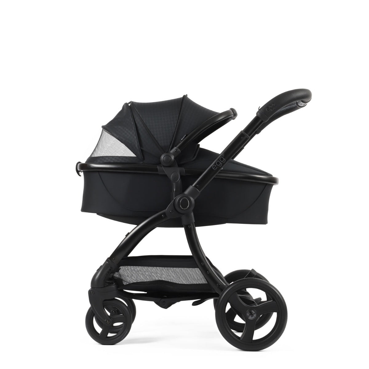 Egg 3 Stroller and Carrycot Special Edition - Houndstooth Black