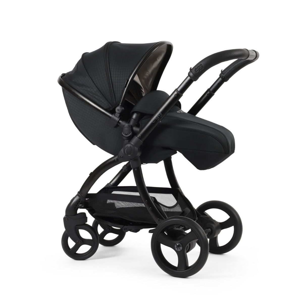 Egg 3 Luxury Maxi-Cosi Pebble 360 i-Size Special Edition Travel System Bundle - Houndstooth Black