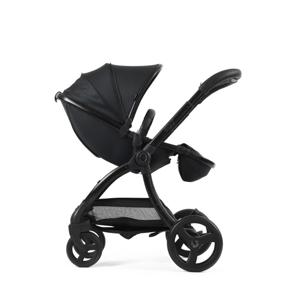 Egg 3 Luxury Shell i-Size Special Edition Travel System Bundle - Houndstooth Black