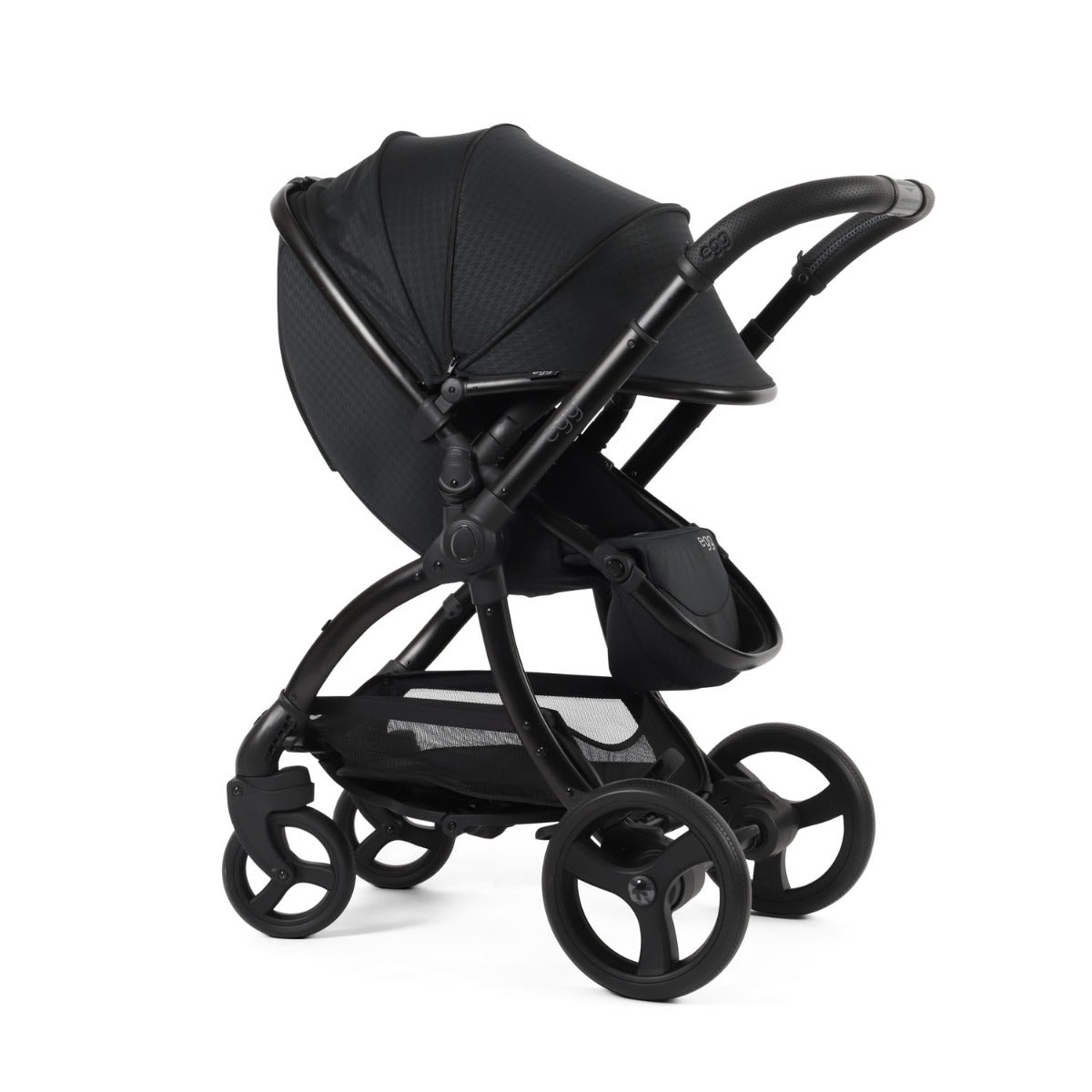 Egg 3 Luxury Shell i-Size Special Edition Travel System Bundle - Houndstooth Black