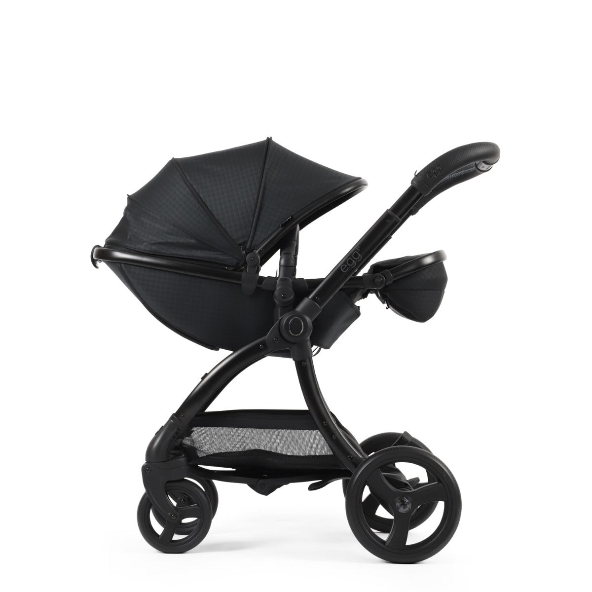 Egg 3 Luxury Maxi-Cosi Pebble 360 i-Size Special Edition Travel System Bundle - Houndstooth Black