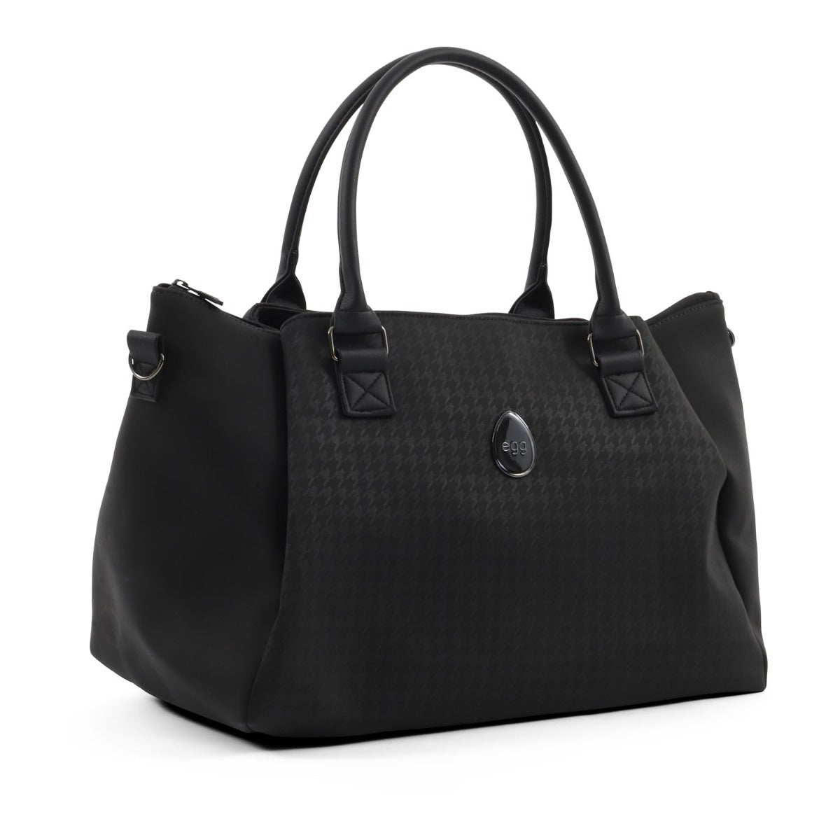 Egg 3 Overnight Bag Special Edition - Houndstooth Black