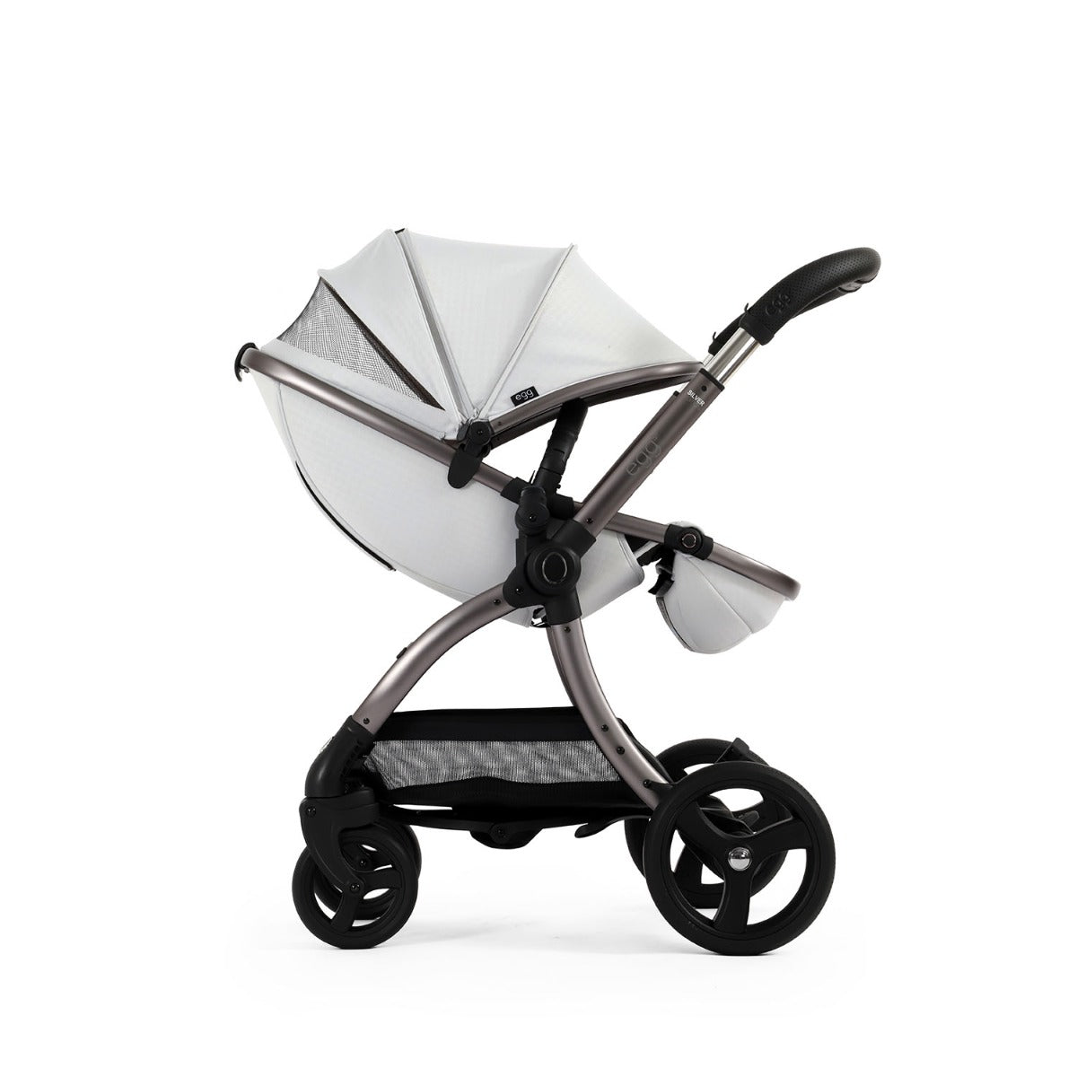 Egg 3 Luxury Maxi-Cosi Pebble 360 Pro2 i-Size Special Edition Travel System Bundle - Houndstooth Silver