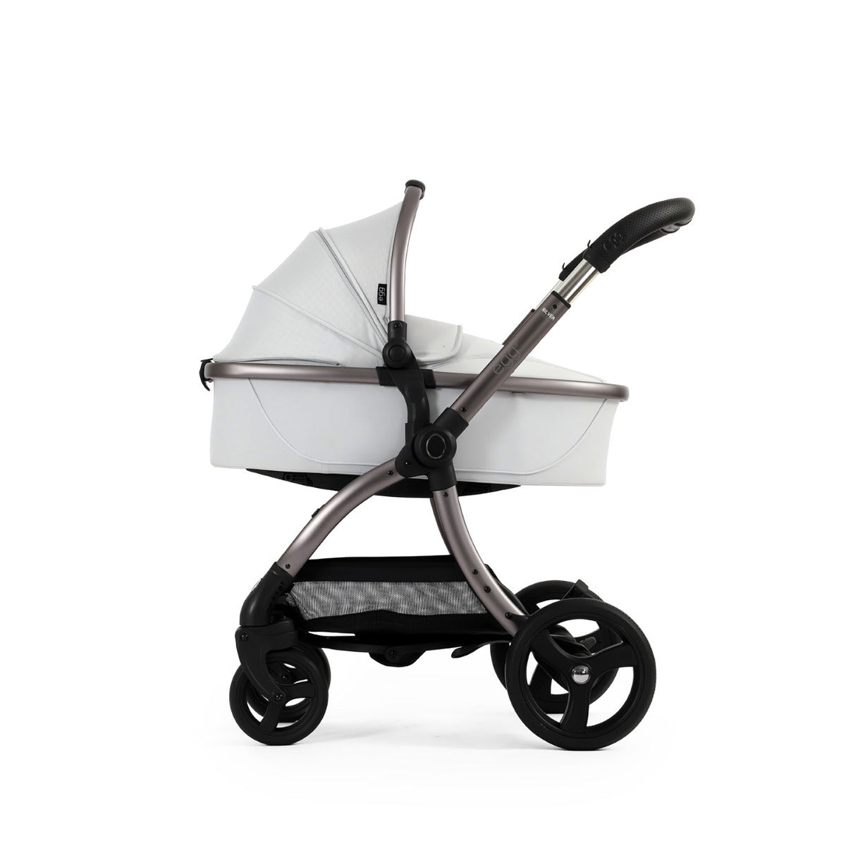 Egg 3 Luxury Shell i-Size Special Edition Travel System Bundle - Houndstooth Silver