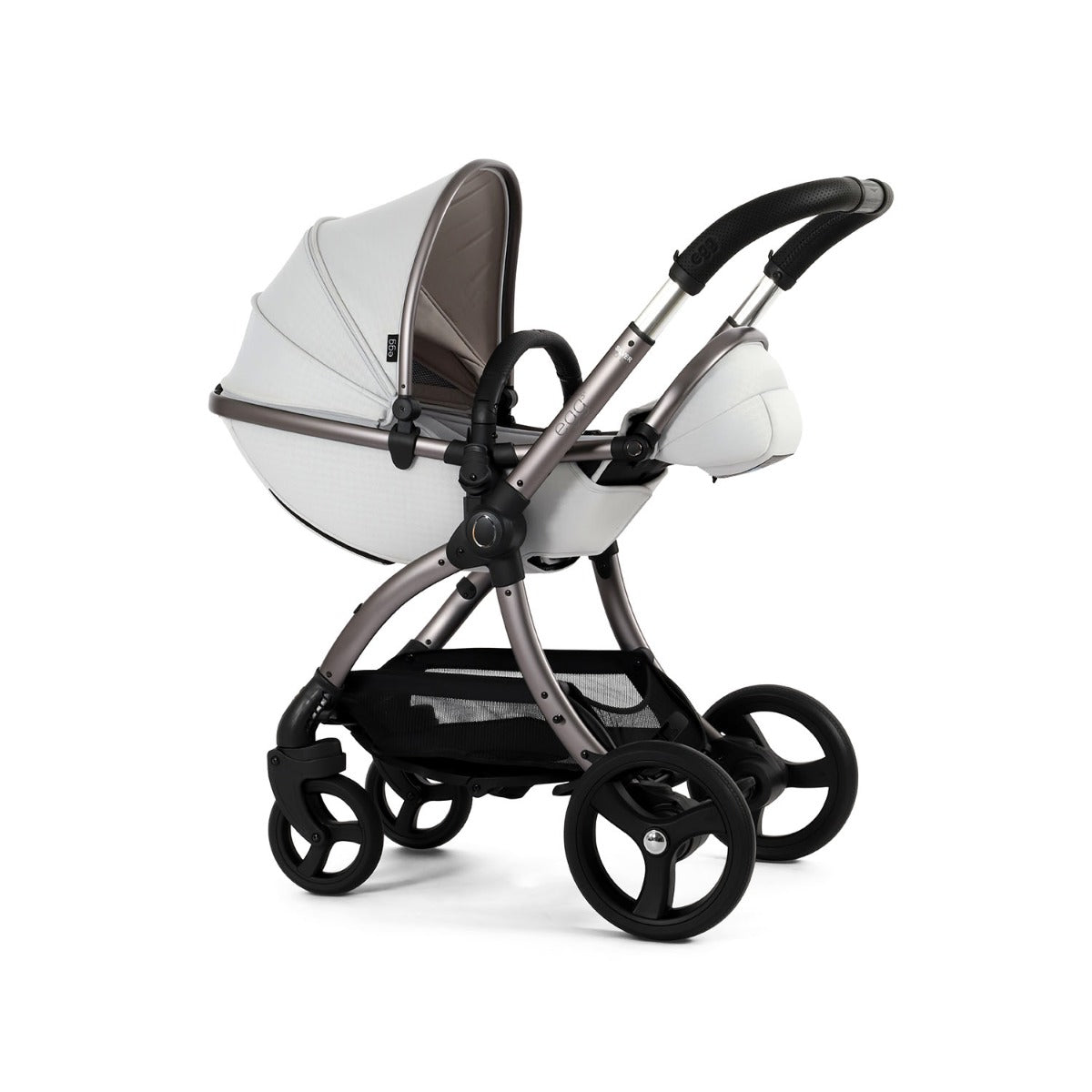 Egg 3 Luxury Maxi-Cosi Cabriofix Special Edition i-Size Travel System Bundle - Houndstooth Silver