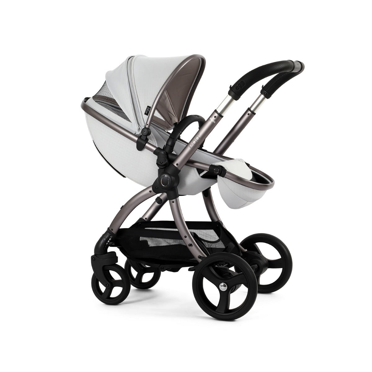 Egg 3 Stroller and Carrycot Special Edition - Houndstooth Silver