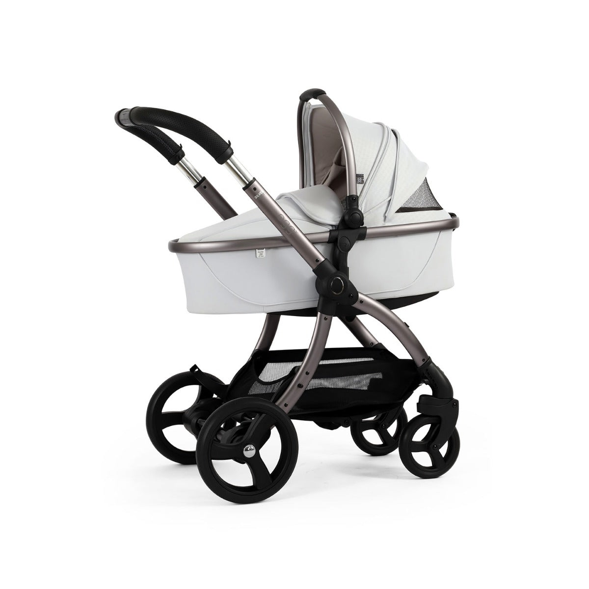 Egg 3 Luxury Cybex Cloud T i-Size Special Edition Travel System Bundle - Houndstooth Silver
