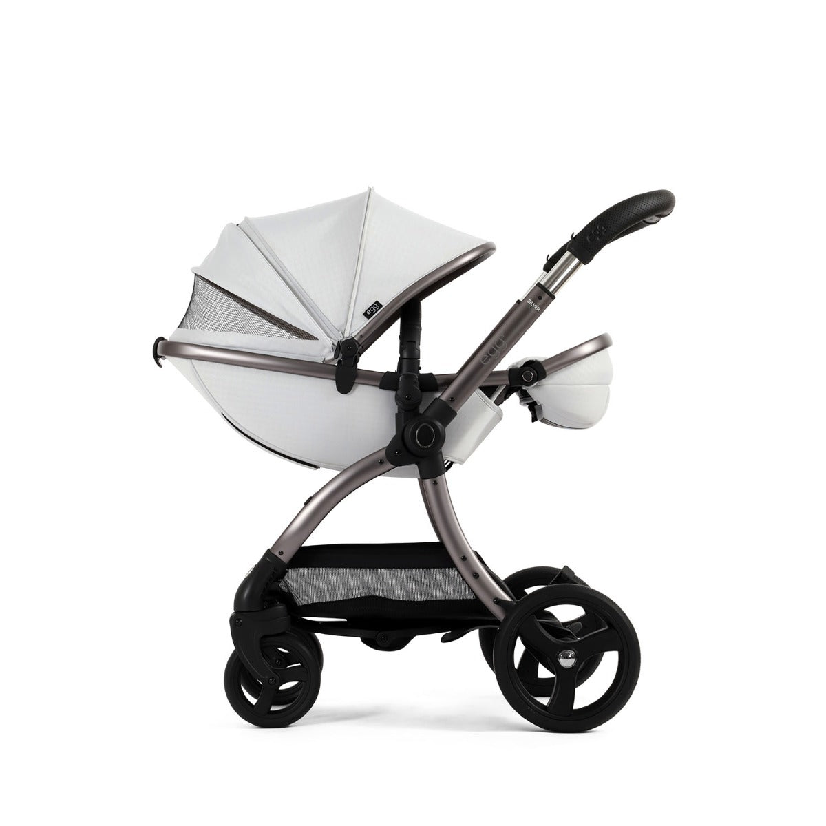 Egg 3 Luxury Maxi-Cosi Pebble 360 Pro2 i-Size Special Edition Travel System Bundle - Houndstooth Silver