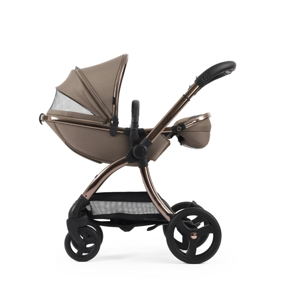 Egg 3 Ultimate Shell 360 Car Seat & Nursery Essentials Bundle - Mink