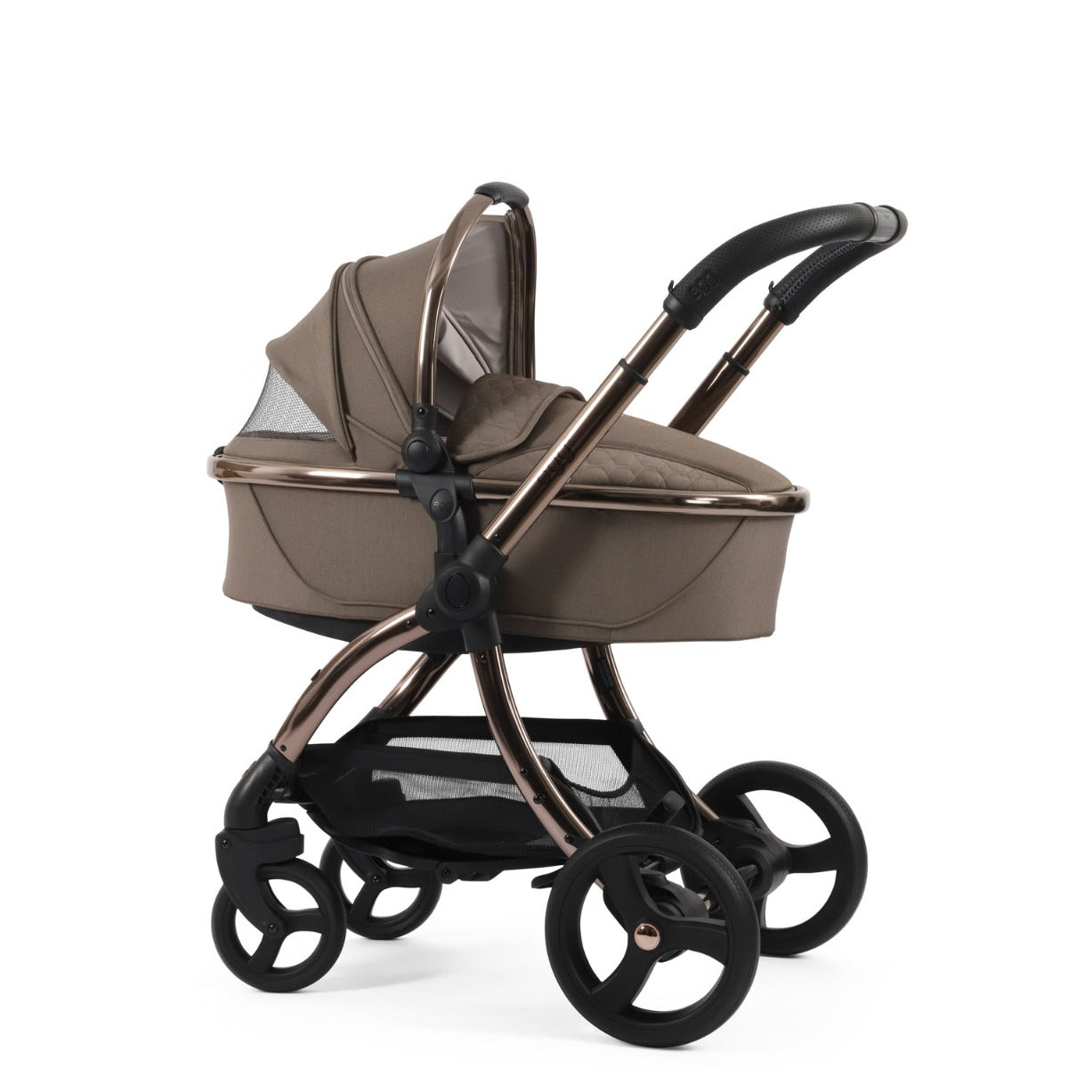 Egg 3 Ultimate Shell 360 Car Seat & Nursery Essentials Bundle - Mink
