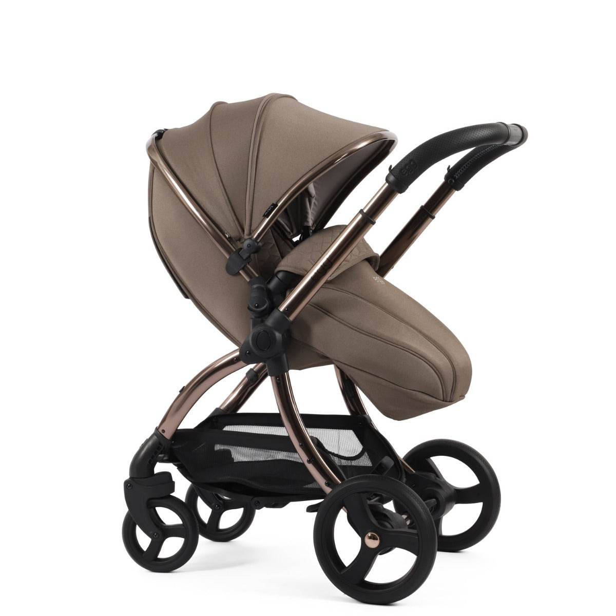 Egg 3 Ultimate Shell 360 Car Seat & Nursery Essentials Bundle - Mink