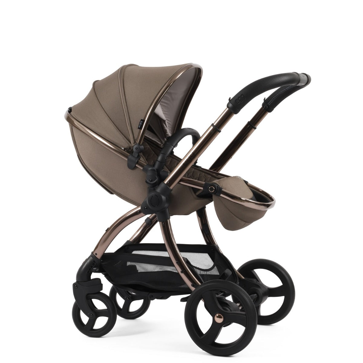 Egg 3 Ultimate Shell 360 Car Seat & Nursery Essentials Bundle - Mink