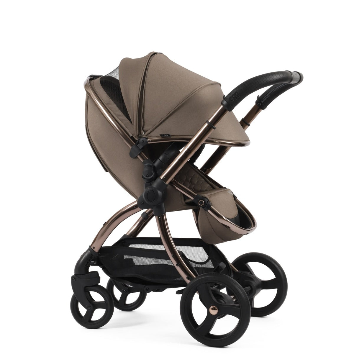 Egg 3 Ultimate Shell 360 Car Seat & Nursery Essentials Bundle - Mink