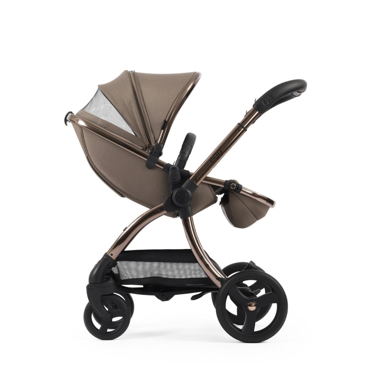 Egg 3 Ultimate Shell 360 Car Seat & Nursery Essentials Bundle - Mink