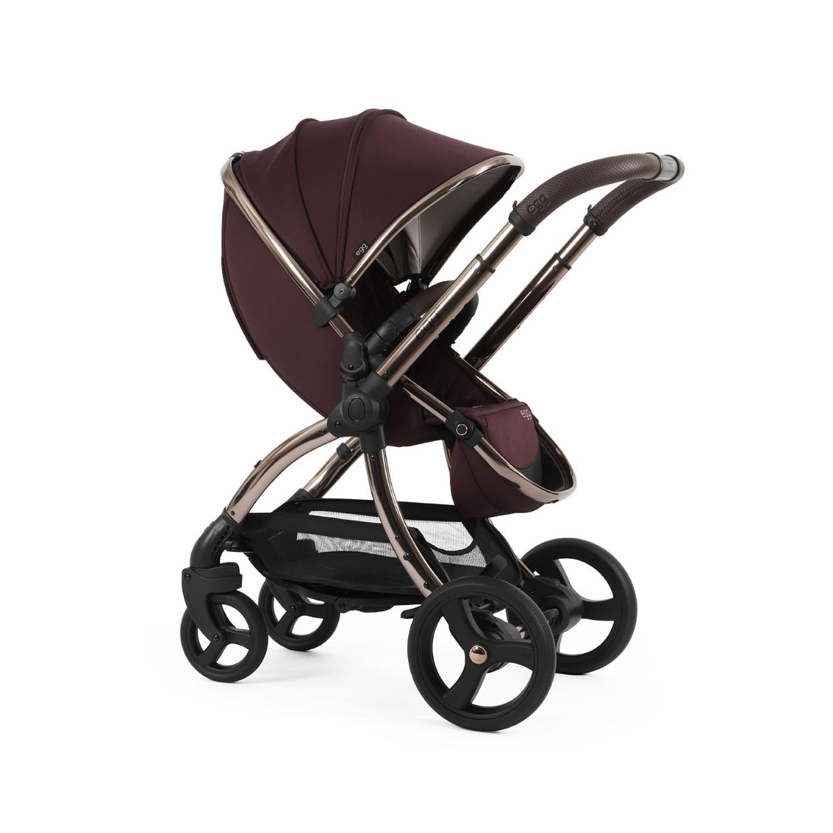 Egg 3 Luxury Shell i-Size Travel System Bundle - Mulberry