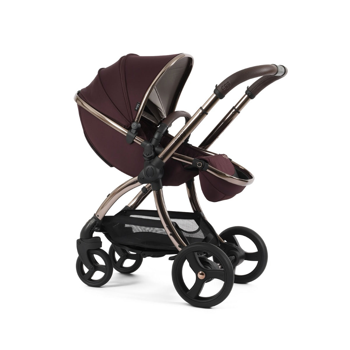 Egg 3 Luxury Shell i-Size Travel System Bundle - Mulberry