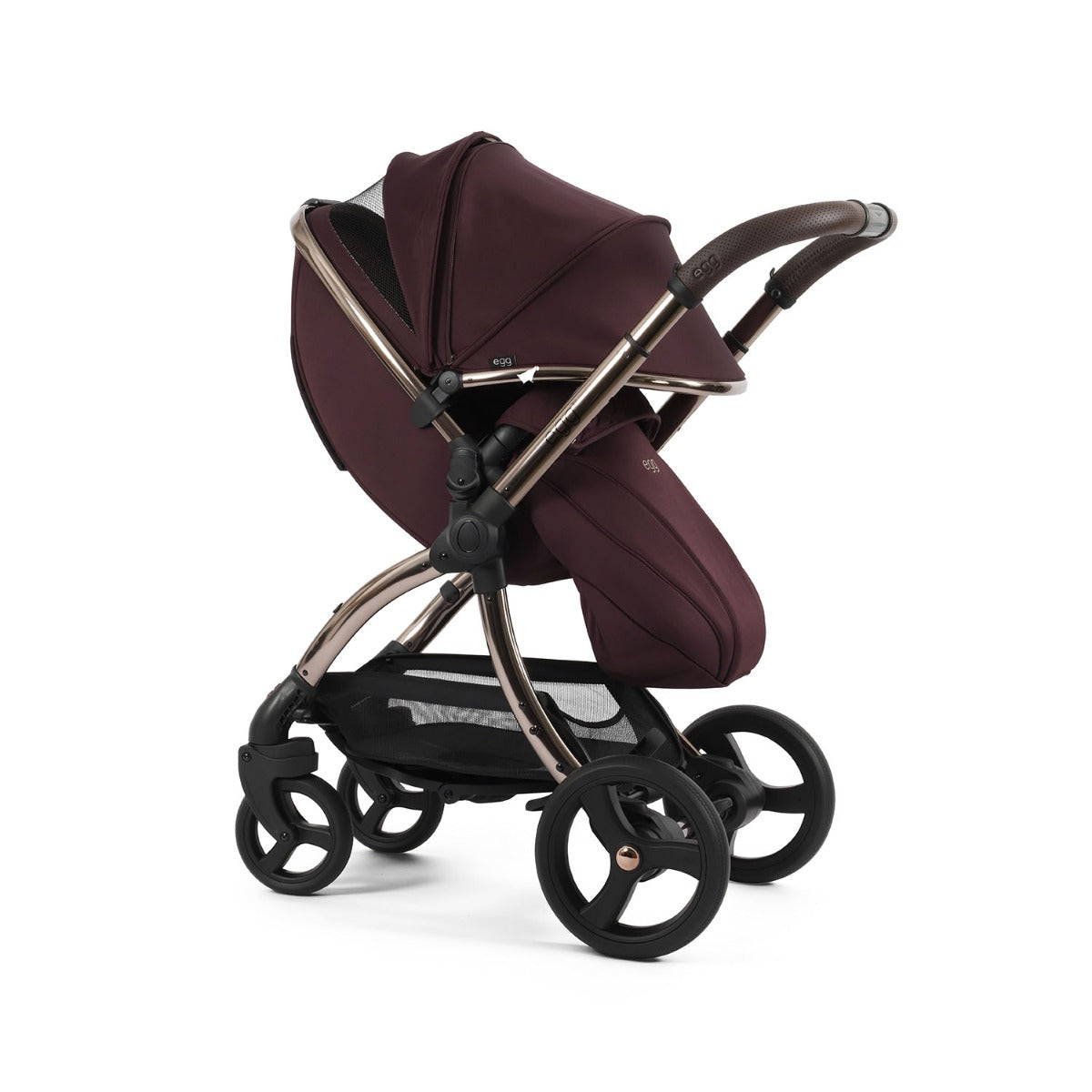 Egg 3 Luxury Shell i-Size Travel System Bundle - Mulberry